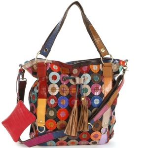 AmeriLeather Lloyd Patchwork Convertible T…